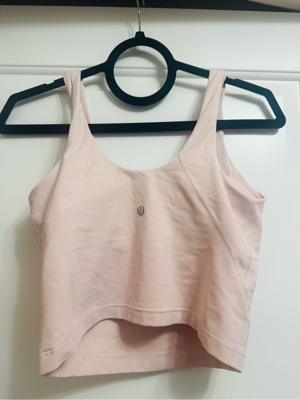 Lululemon Align Crop Tank Top Soft Pink Size 6 EUC - Picture 5 of 8